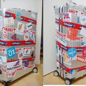 ★d7 ko UV加工 防水加工 スーツケース用 ステッカー シール 航空 海外旅行 スーツケース 4731 Japan 20の画像2