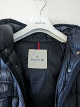 美品　MONCLER HERMINE ネイビー ダウンコート モンクレール　size1 _画像3