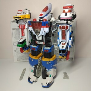 戦隊 DX スーパー デカレンジャー ロボ デカバイクロボ super sentai dekaranger robo deka bike robo power rangers SPD megazord BANDAI