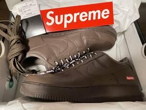 ★Supreme NIKE AIR FORCE 1 LOW SP SIZE 9.5 BROWN★