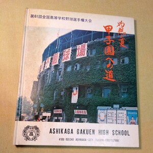 灼熱の夏　甲子園への道　第61回全国高等学校野球選手権大会　足利学園高等学校（現、白鴎大学足利高等学校）昭和54年　