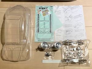 タミヤ RC Mシャーシ用ボディ フォルクスワーゲン ビートル 新品フルセット 専用ホイール 元箱 付き