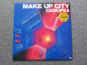 【LP盤-帯なし】★　カシオペア　CASIOPEA　メイク・アップ・シティ MAKE UP CITY ■■Eyes of Mind、Make up Cityのスコア付