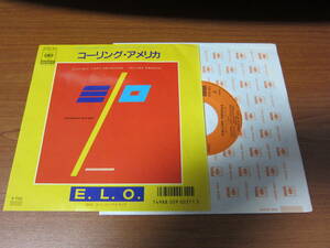 【EP盤】86年全米18位　コーリング・アメリカ　CALLING AMERICA エレクトリック・ライト・オーケストラ ELO E.L.O.