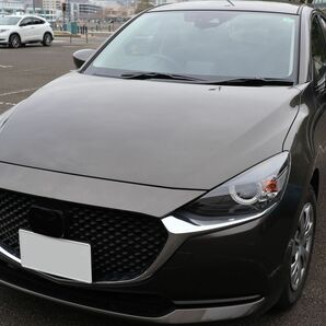 Tint+カット済み エンブレム スモークフィルム(ブラックスモーク5％★MRCC装備車用)MAZDA2/デミオDJ3FS/DJ3AS/DJLFS/DJ5FS/DJ5AS DJの画像6