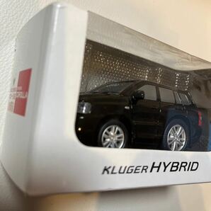 レア トヨタ TOYOTA クルーガー ハイブリッド KLUGER HYBRID ブラック 黒 ミニカー プルバックカー モデルカー カラーサンプルの画像4