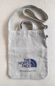 ★美品★ THE NORTH FACE ノースフェイス オーガニックコットン 2WAY トートバッグ ショルダーバッグ 