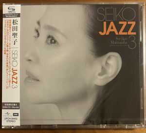 松田聖子 / SEIKO JAZZ 3 ★ 初回限定盤A SHM-CD＋Blu-ray SEIKO MATSUDA