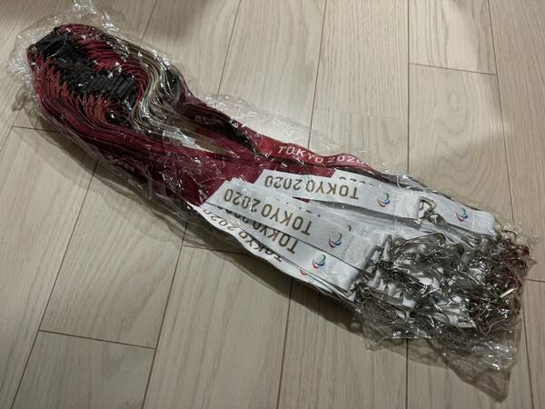 【送料無料】東京2020オリンピック パラリンピック ネックストラップ25本セットATOS関係者選手支給品 IDカード 非売品