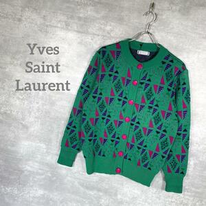 [Yves Saint Laurent] Yves Saint-Laurent (M) cardigan 