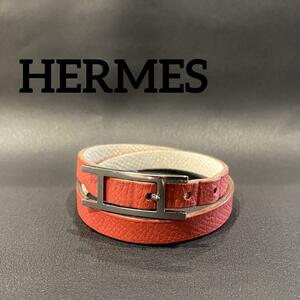 『HERMES』エルメス ビーアピ リバーシブル ブレスレット