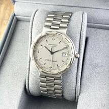 【1円〜】LONGINES ロンジン 腕時計 メンズ CONQUEST コンクエスト VHP シルバー文字盤 ラウンドフェイス デイト 可動品_画像2