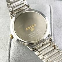 【1円〜】Grand Sieko グランドセイコー GS 腕時計 メンズ 9581-7000 ゴールド文字盤 ラウンドフェイス 可動品_画像6