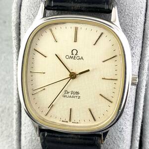 【1円箱付】OMEGA オメガ 腕時計 メンズ 1336 DE VILE デビル シルバー文字盤 スクエア 可動品