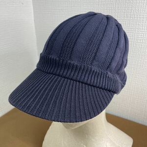 LACOSTE ツバ付きニットキャップ ラコステ ニット帽 フリーサイズ 日本製