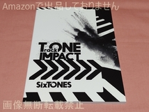 SixTONES TrackONE -IMPACT 2020 パンフレット_画像1