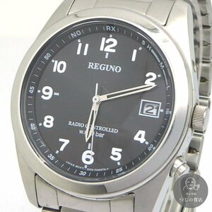 1円～ CITIZEN シチズン REGUNO レグノ H415-T017274 メンズ ウォッチ 電波ソーラー ◆送料600円(近畿)～◆～2/29(木)終了 質屋-9388