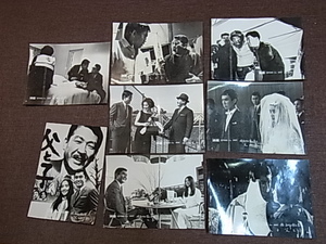 1967年　小林圭樹/北大路欣也/内藤洋子/大空真弓　「続　名もなく貧しく美しく　父と子」　ロビーカード　8枚