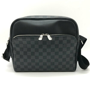  Louis Vuitton bag Deighton PM Damier gla Fit diagonal ..A rank N41408 shoulder black Louis Vuitton used six . road shop 