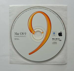 Mac OS9 regular OS9.1 up te-to version CD + OS9.2.2