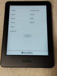 Kindle　第10世代 フロントライト搭載 Wi-Fi 8GB ブラック 広告つき 電子書籍リーダー　Amazon　電子書籍　WIFIモデル