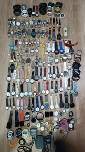 １円-SEIKO/TISSOT/RADO/ORIENT/BBG-SHOCK-PROTREK/CASIO/CITIZEN/FOSSIL/MARC JACOB/SWATCH/DIESELその他腕時計まとめ売り約160個以上
