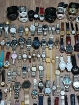 １円-SEIKO/TISSOT/RADO/ORIENT/BBG-SHOCK-PROTREK/CASIO/CITIZEN/FOSSIL/MARC JACOB/SWATCH/DIESELその他腕時計まとめ売り約160個以上_画像10