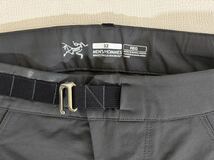 【32インチ】アークテリクス サイフォン SL メンズパンツ グレー アウトドア トレッキングパンツ Psiphon pants men’s Flint サイホン_画像8