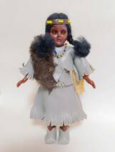 Carlson Dolls　カールソンドール　ネイティブアメリカン　インディアン人形　スリープアイ　USA_画像2
