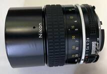 1円～【中古/美品】★人気！極上★NIKON ニコン AI NIKKOR 135mm 単焦点 F2.8★完動品★_画像3