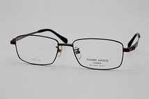 【未使用・新品】HARDY AMIES LONDON ハーディ・エイミス フルリム Ti-P IP HD-7004P COL.2_画像2