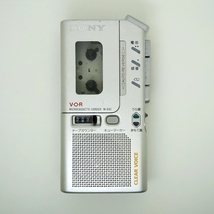 ジャンク★SONY M-830 マイクロカセットレコーダー ソニー MICRO CASSETTE WALKMAN No.2_画像1