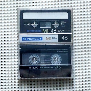 ★PIONEER M1 TDK MA メタルカセットテープ メタルポジション Cassette TAPE パイオニア