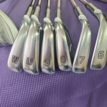 【中古品】PING　l525アイアン　2022 パワーロフト　6i～9i　U.W.52°58°　8本セット黒ドット　N.SPRO950GH　NEO(S)_画像2