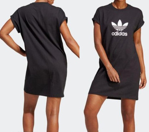 adidas new goods! Adi color T-shirt One-piece M black free shipping Roo z Fit 