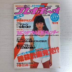 【雑誌】週刊プレイボーイ 1983年 昭和58年10月25日 NO.44