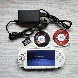 動作確認済 PSP PSP-2000PB（セラミック・ホワイト）