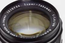 貴重 ペンタックス PENTAX SUPER-TAKUMAR 50mm F1.4 前期 M42 スクリューマウント 単焦点_画像4