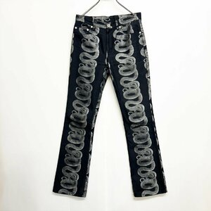 HYSTERICS ヒステリックス HYSTERIC GLAMOUR ヒステリックグラマー スネーク パンツ プリント 柄 アーカシブ 90s 初期 Is2-25