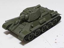 【1円スタート・ジャンク品】タミヤ 1/35 ミリタリーミニチュアシリーズ ソビエト戦車 T-34/76・KV-1C重戦車(2台セット)【オマケ付き】_画像2