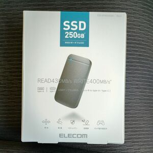 ELECOM SSD 250GB 外付けポータブル