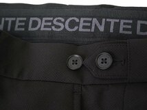 1106●DESCENTE デサント●7750　新品 【カジュアル過ぎない新しい着こなし】 スタイリッシュ ストレッチスーツ　ブラック/A5_画像9