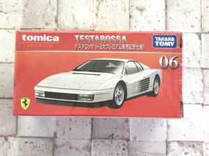 119 (21-30) 1円スタート 未開封 TOMICA 1/61 テスタロッサ トミカプレミアム発売記念仕様 ホワイト トミカプレミアム 06 TESTAROSSA