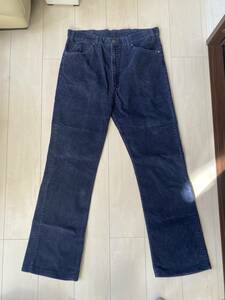 ●希少 紺コーデュロイ Levis 517 W36 USA製 検ビッグE XX 501 66 519 518 517 60's 70's ビンテージ リーバイス 前期 後期 1st 2nd