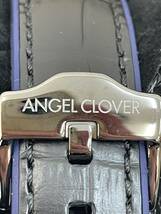 美品　ANGEL CLOVER エンジェルクローバー　DPS38 腕時計 不動　黒文字盤_画像3