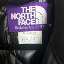 THE NORTH FACE PURPLE LABEL field jacket MA-1 M NP2574N ノースフェイス パープルレーベル 光電子 プリマロフト ブラック_画像3