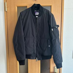 THE NORTH FACE PURPLE LABEL field jacket MA-1 M NP2574N ノースフェイス パープルレーベル 光電子 プリマロフト ブラック