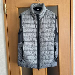 STONE ISLAND GARMENT DYED MICRO YARN DOWN PACKABLE VEST S LIGHT GRAY ストーンアイランド ダウンベスト ガーメントダイ ライトグレー 