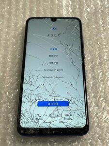 ジャンク 楽天 SIMフリー HUAWEI nova lite 3 POT-LX2J ※液晶割れ/ロック品 部品 Y22