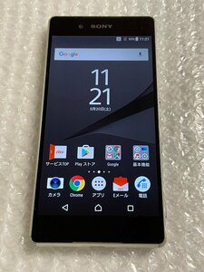 【ジャンク】 Android SOV31 アクアグリーン Xperia Z4 au ※タッチ不良　初期化OK　スマホ本体　Y36